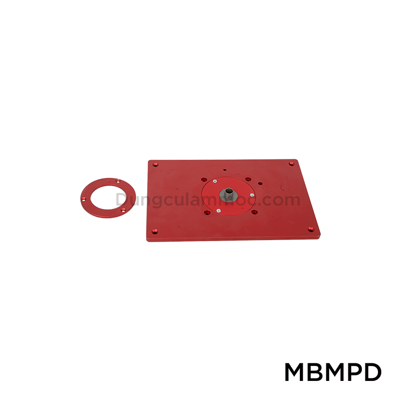 Mặt bàn máy phay đỏ cốt 12,7mm | Dụng cụ làm mộc Chức Hoa