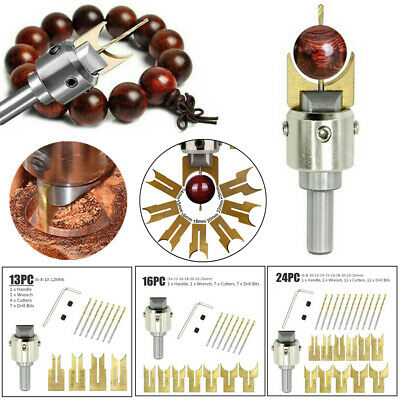 Mũi tiện hạt gỗ và các phụ kiện đi kèm