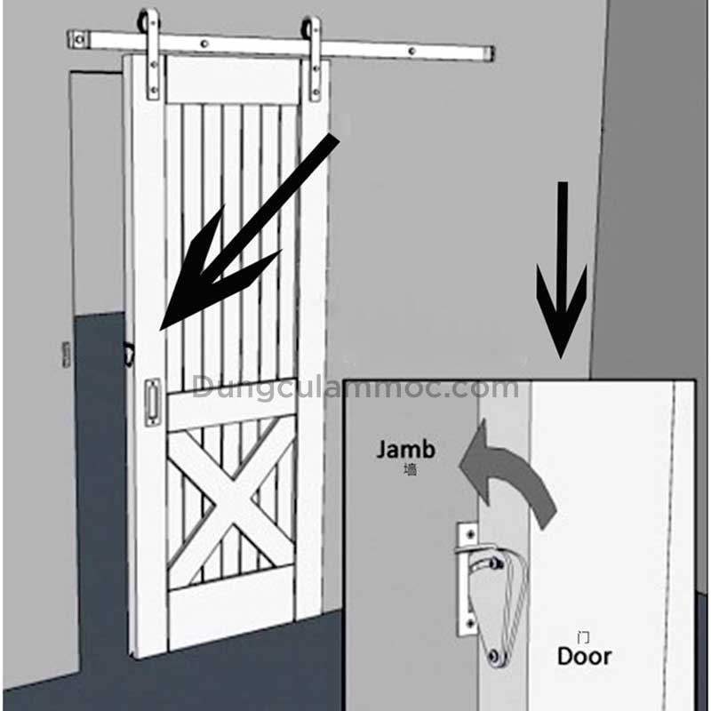 Chot cua truot an toan